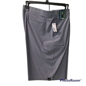 Cargo Shorts 42W, 11” Inseam Navy Heather NWT Roundtree & Yorke, Performance
